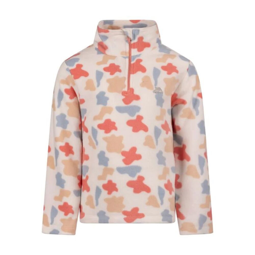 Trespass Childrens/Kids Allendale Abstract AT200 Fleece Top / White